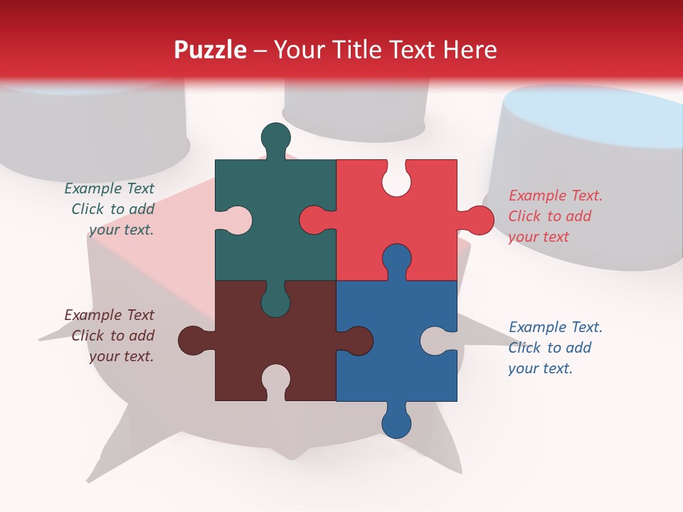 White Lorry With Green Trailer On The Highway Over Blue Cloudy Sky PowerPoint Template