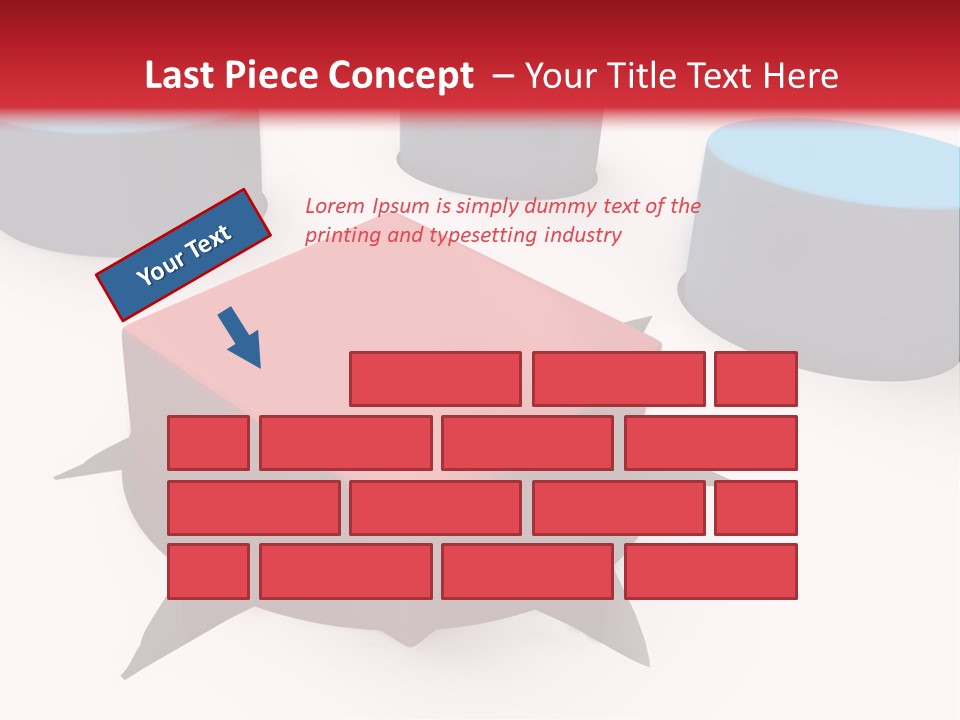 White Lorry With Green Trailer On The Highway Over Blue Cloudy Sky PowerPoint Template