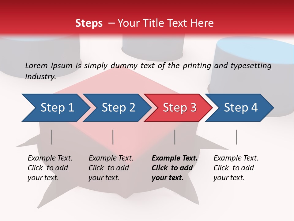 White Lorry With Green Trailer On The Highway Over Blue Cloudy Sky PowerPoint Template
