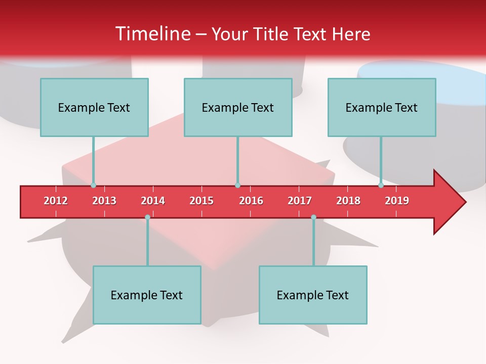 White Lorry With Green Trailer On The Highway Over Blue Cloudy Sky PowerPoint Template