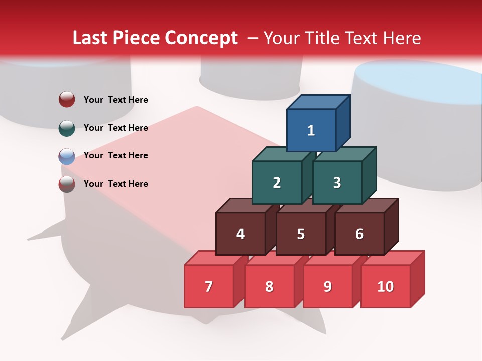 White Lorry With Green Trailer On The Highway Over Blue Cloudy Sky PowerPoint Template