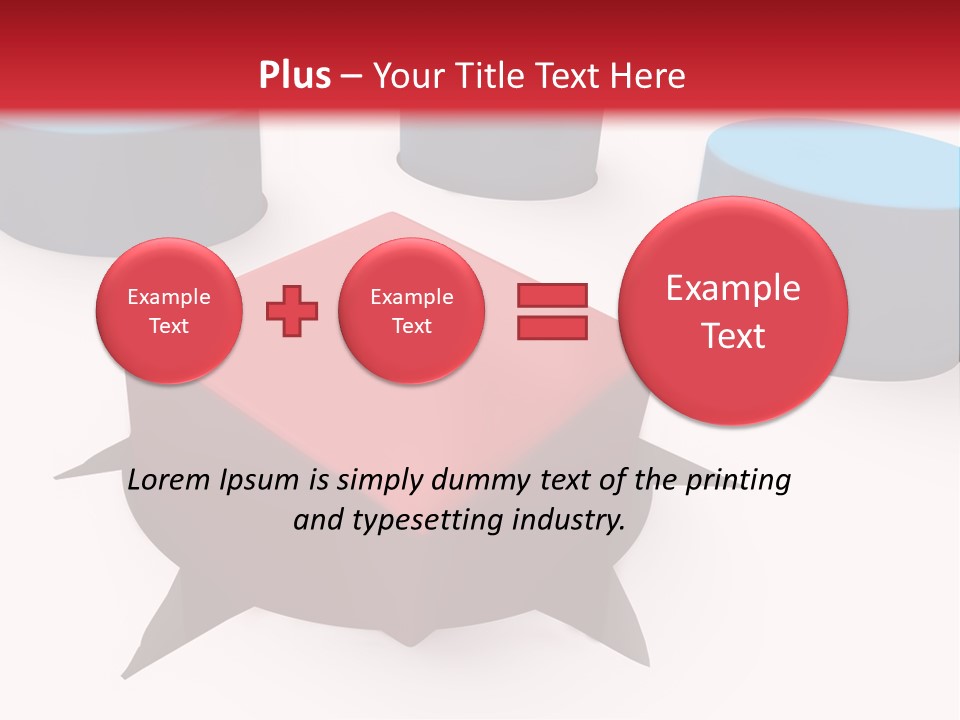 White Lorry With Green Trailer On The Highway Over Blue Cloudy Sky PowerPoint Template