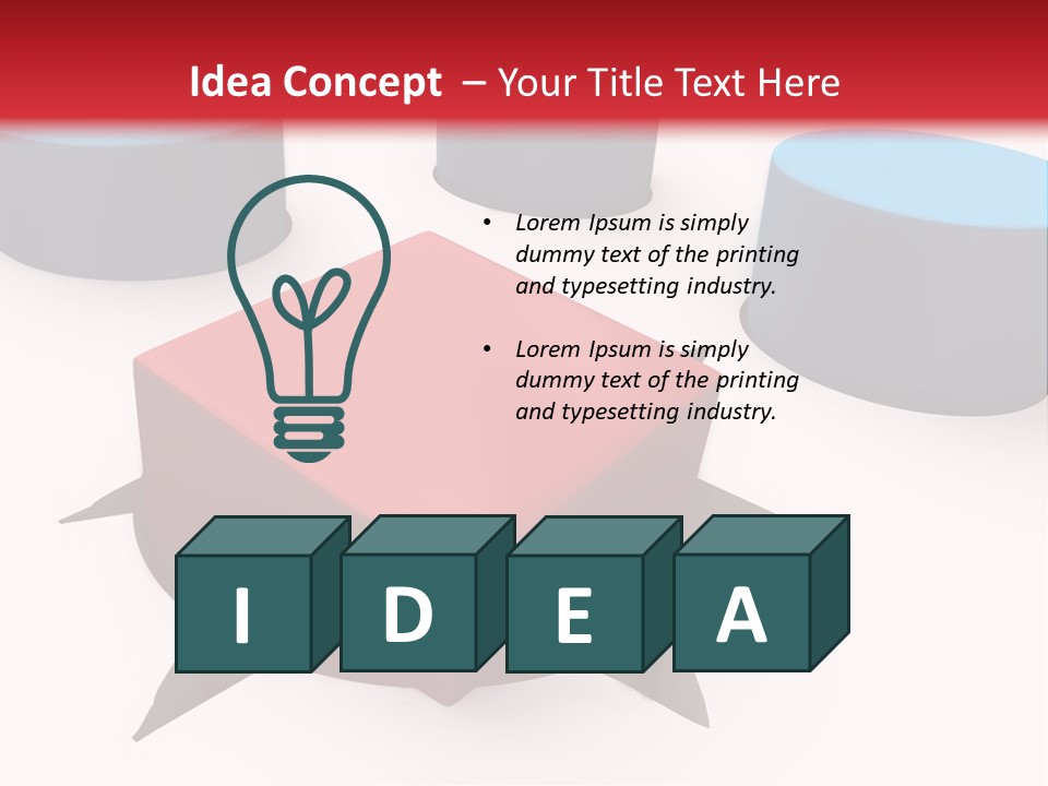 White Lorry With Green Trailer On The Highway Over Blue Cloudy Sky PowerPoint Template