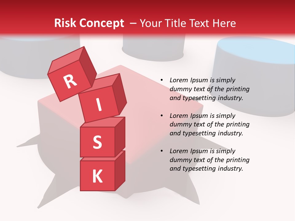 White Lorry With Green Trailer On The Highway Over Blue Cloudy Sky PowerPoint Template