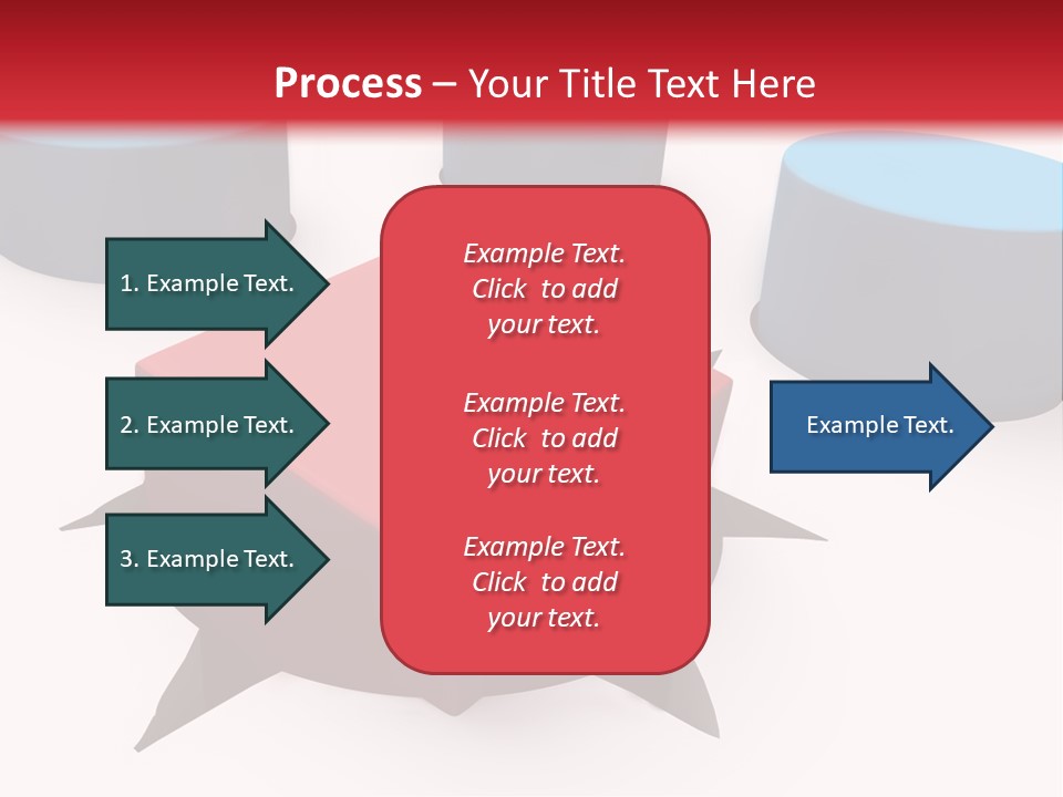 White Lorry With Green Trailer On The Highway Over Blue Cloudy Sky PowerPoint Template