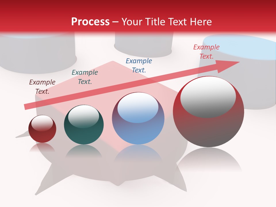White Lorry With Green Trailer On The Highway Over Blue Cloudy Sky PowerPoint Template