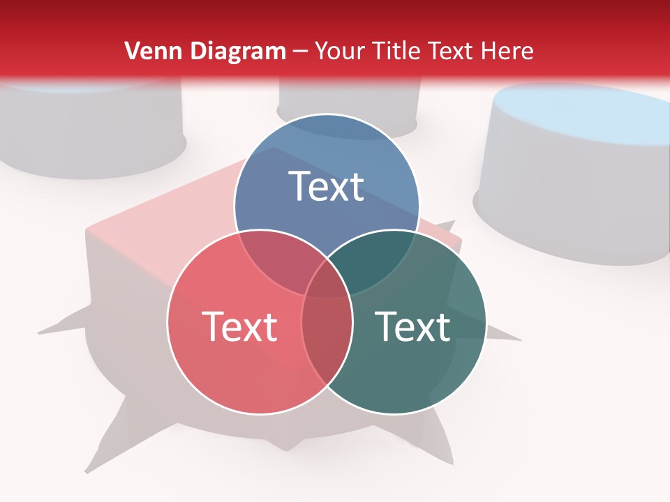 White Lorry With Green Trailer On The Highway Over Blue Cloudy Sky PowerPoint Template