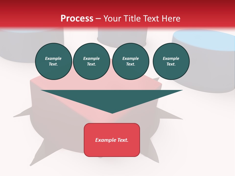 White Lorry With Green Trailer On The Highway Over Blue Cloudy Sky PowerPoint Template