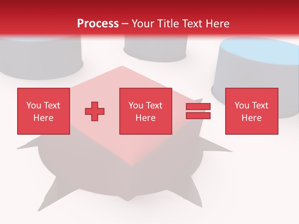 White Lorry With Green Trailer On The Highway Over Blue Cloudy Sky PowerPoint Template