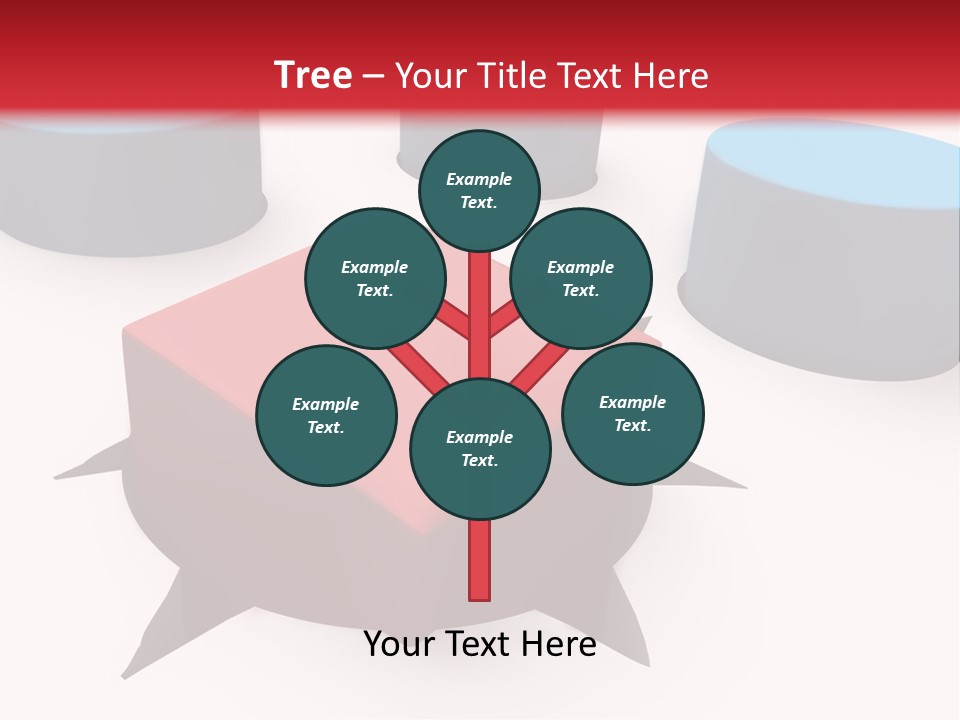 White Lorry With Green Trailer On The Highway Over Blue Cloudy Sky PowerPoint Template