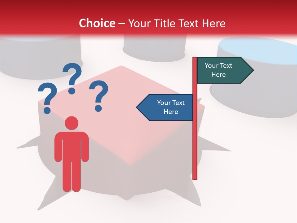 White Lorry With Green Trailer On The Highway Over Blue Cloudy Sky PowerPoint Template