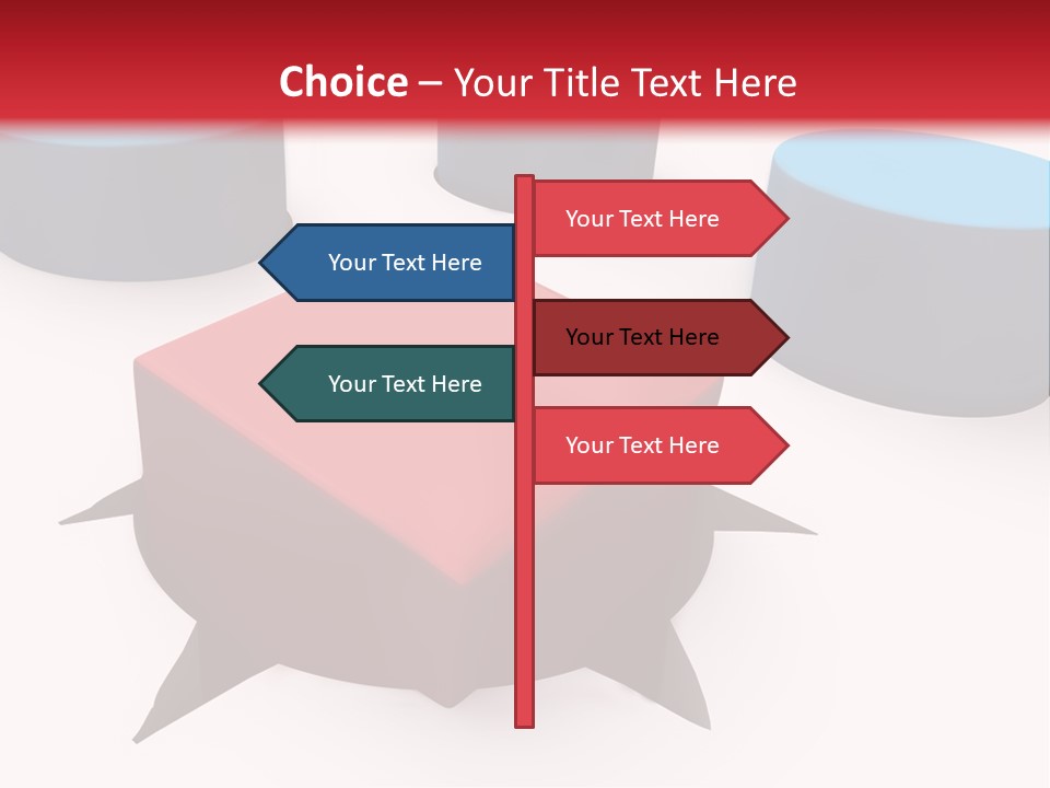 White Lorry With Green Trailer On The Highway Over Blue Cloudy Sky PowerPoint Template