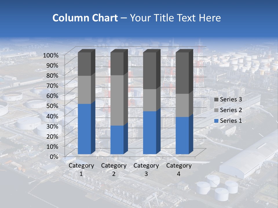 Luxury Beautiful Swimming Pool With Blue Water PowerPoint Template