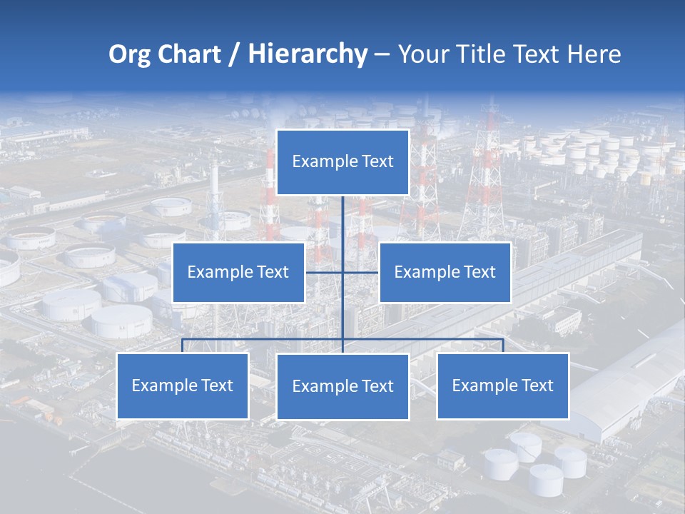 Luxury Beautiful Swimming Pool With Blue Water PowerPoint Template