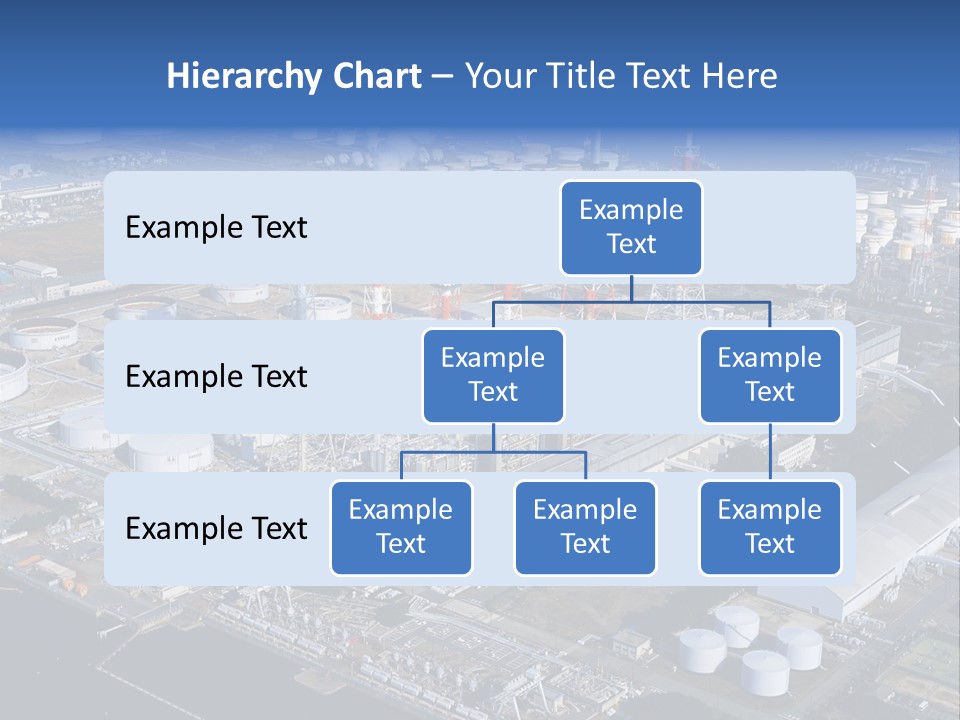 Luxury Beautiful Swimming Pool With Blue Water PowerPoint Template