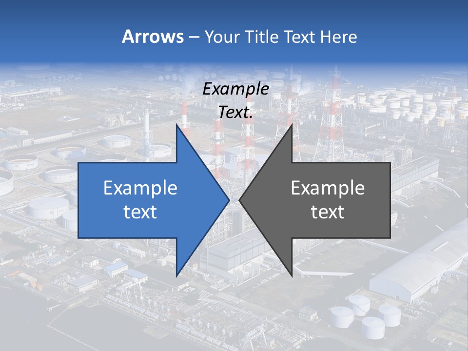 Luxury Beautiful Swimming Pool With Blue Water PowerPoint Template