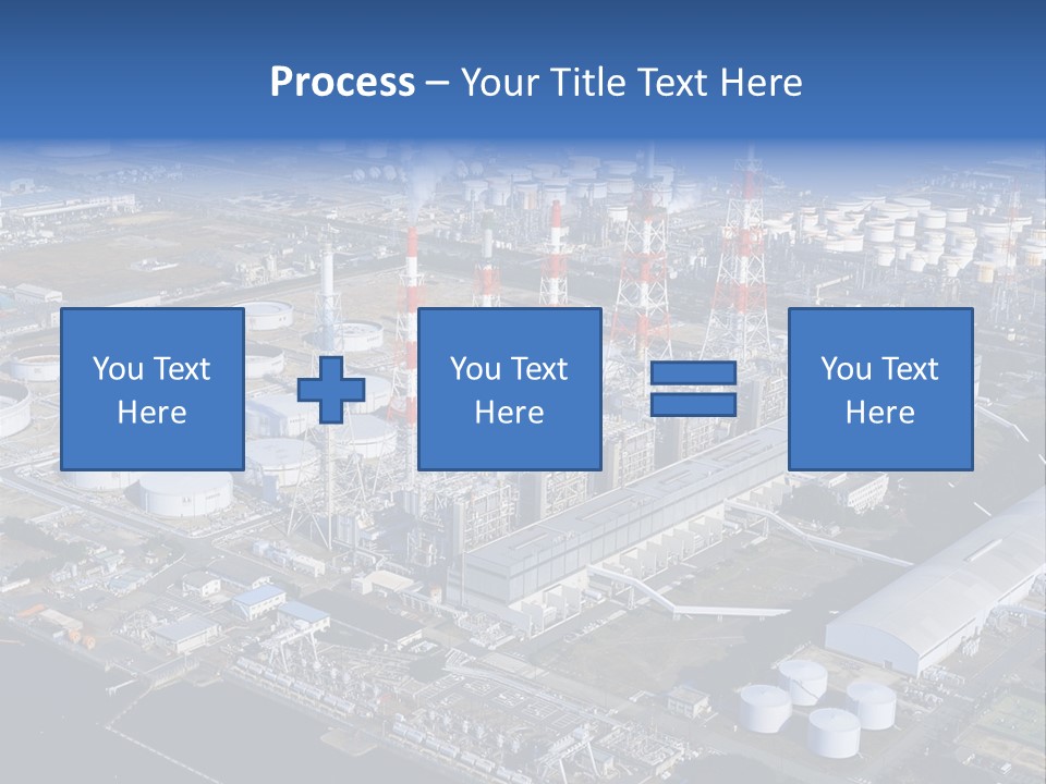 Luxury Beautiful Swimming Pool With Blue Water PowerPoint Template