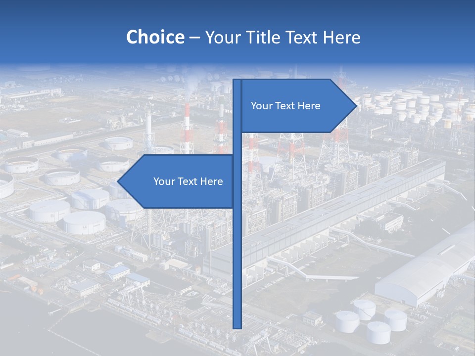 Luxury Beautiful Swimming Pool With Blue Water PowerPoint Template