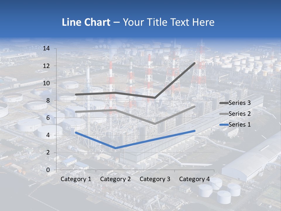 Luxury Beautiful Swimming Pool With Blue Water PowerPoint Template