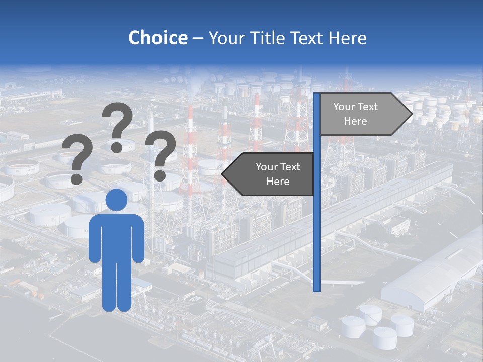 Luxury Beautiful Swimming Pool With Blue Water PowerPoint Template