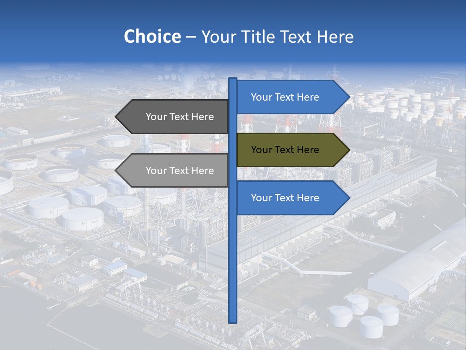 Luxury Beautiful Swimming Pool With Blue Water PowerPoint Template