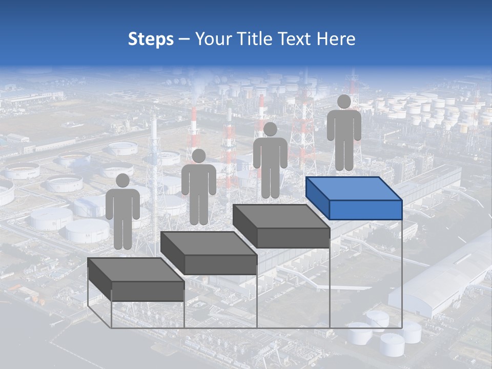 Luxury Beautiful Swimming Pool With Blue Water PowerPoint Template