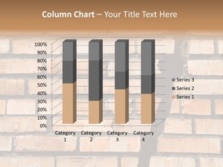 Cracked Brick Wall PowerPoint Template
