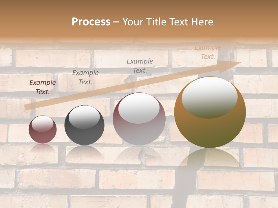 Cracked Brick Wall PowerPoint Template