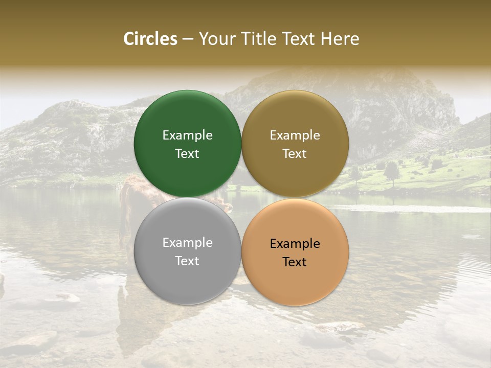 Enol Lake PowerPoint Template