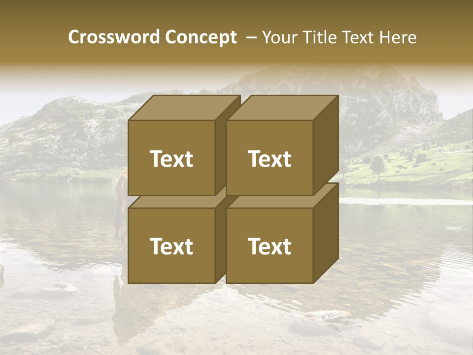 Enol Lake PowerPoint Template