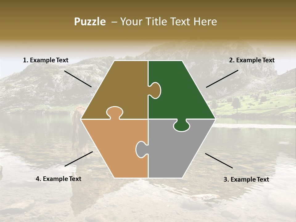 Enol Lake PowerPoint Template