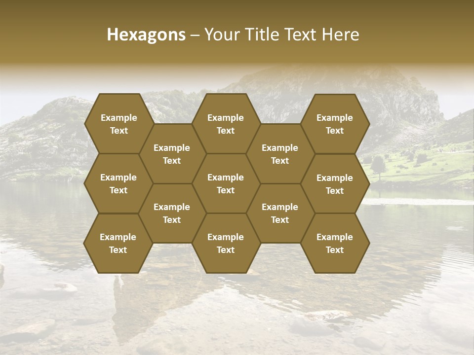 Enol Lake PowerPoint Template