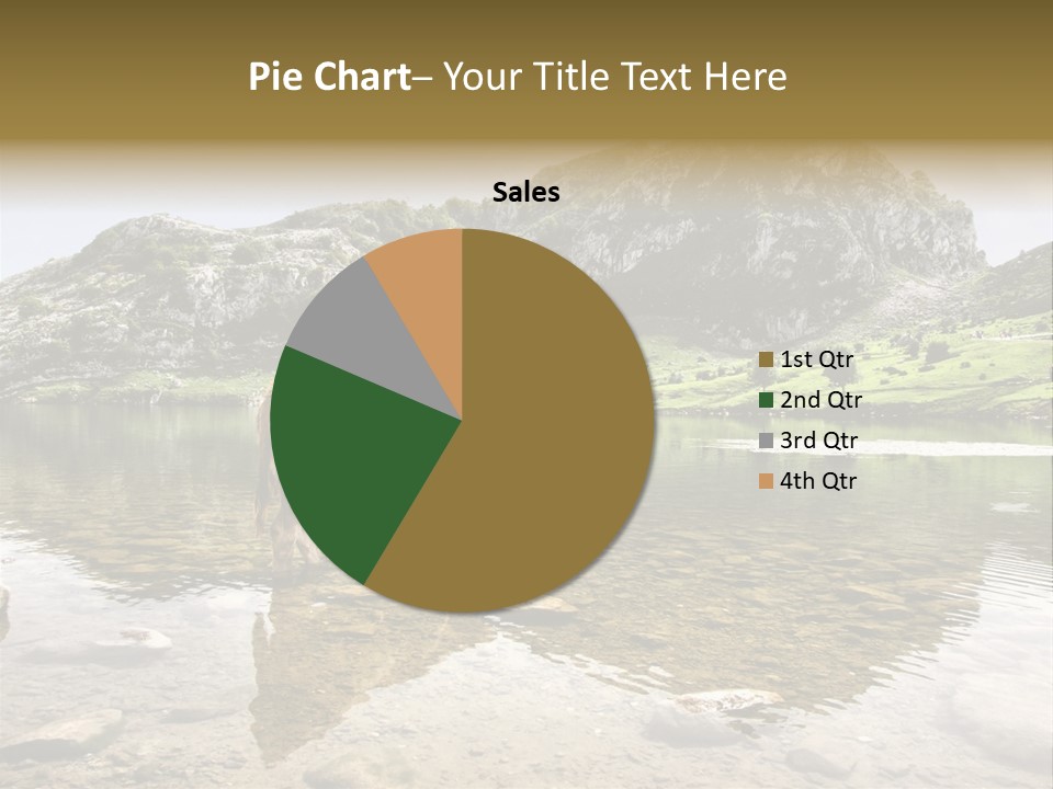 Enol Lake PowerPoint Template