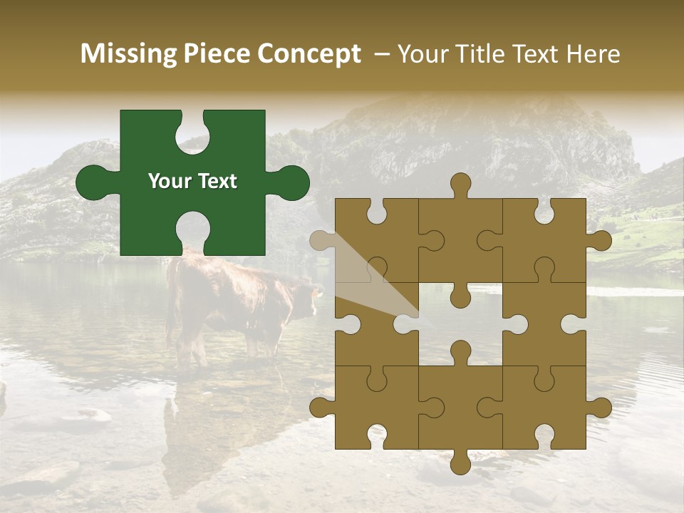 Enol Lake PowerPoint Template