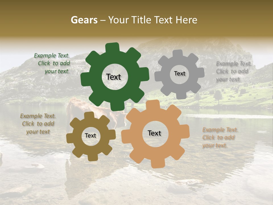 Enol Lake PowerPoint Template