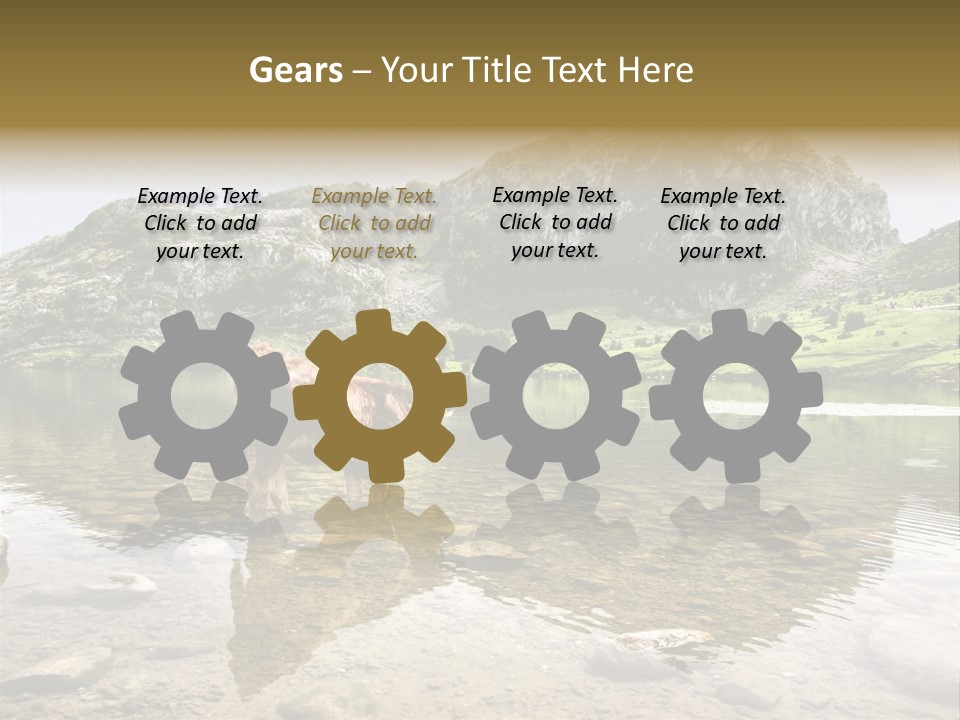 Enol Lake PowerPoint Template