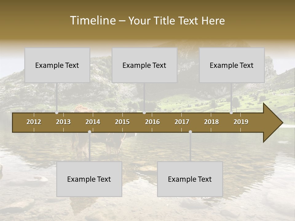 Enol Lake PowerPoint Template