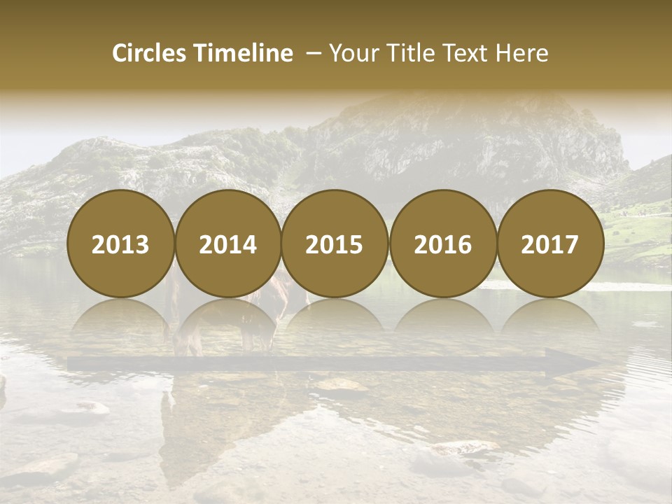 Enol Lake PowerPoint Template