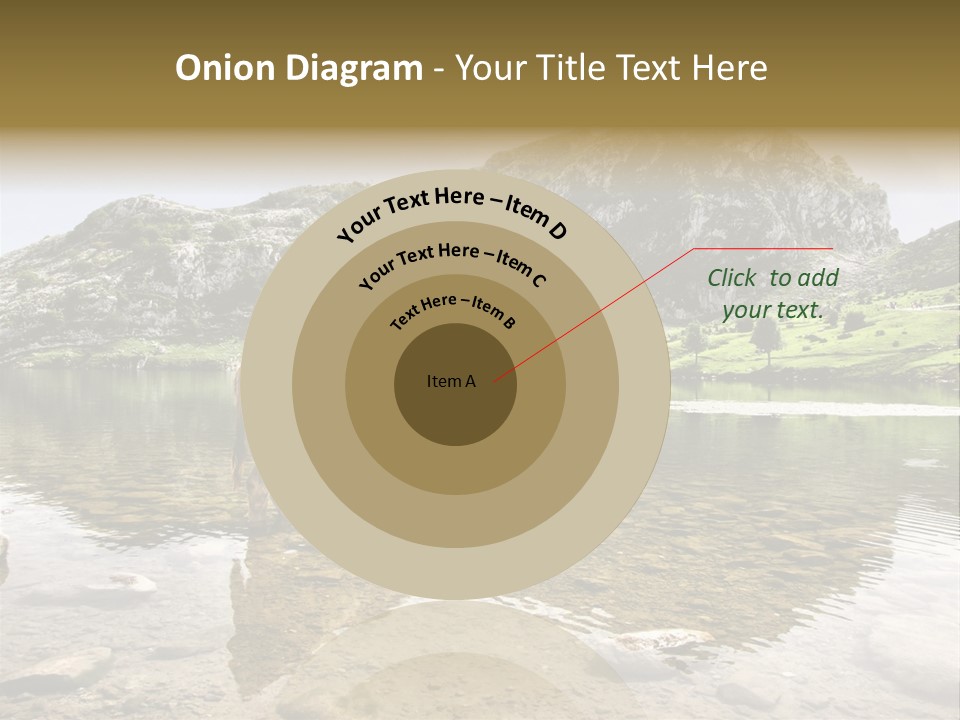 Enol Lake PowerPoint Template