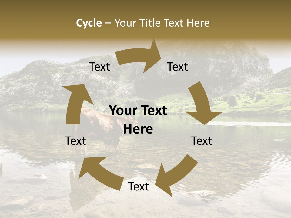 Enol Lake PowerPoint Template