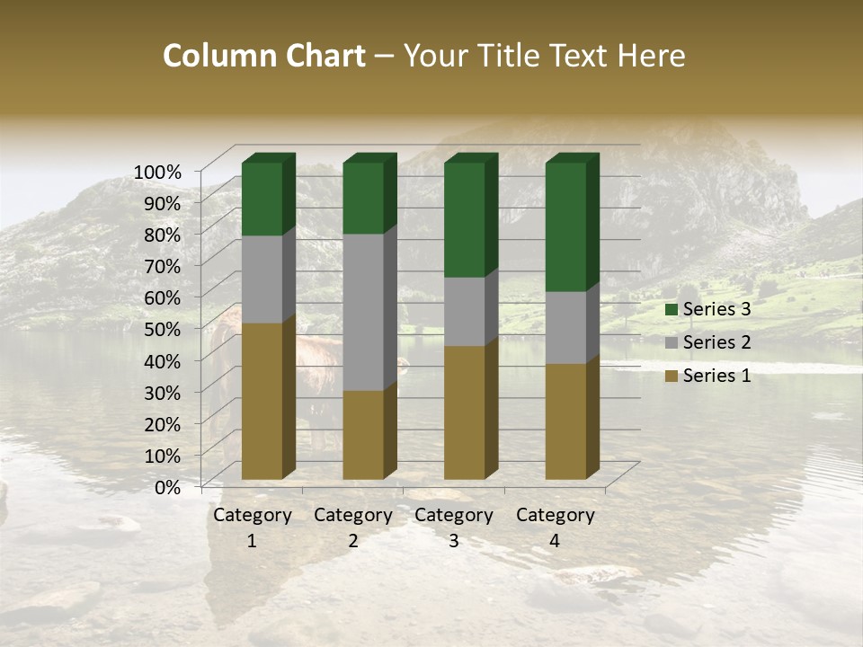 Enol Lake PowerPoint Template