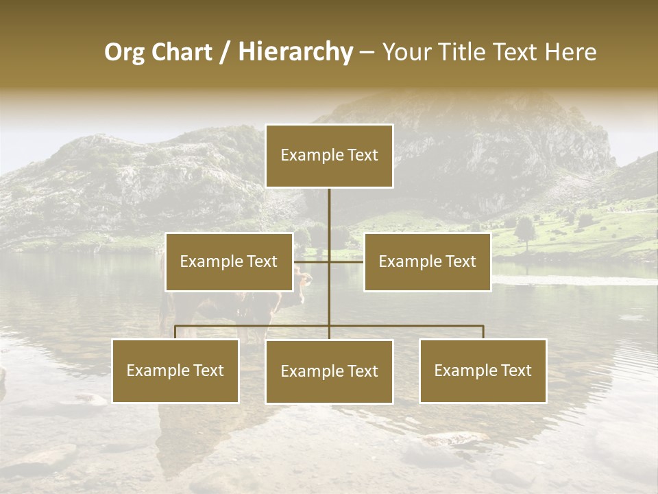 Enol Lake PowerPoint Template