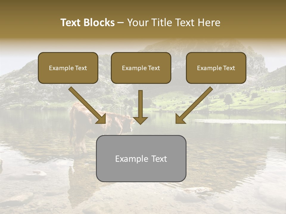 Enol Lake PowerPoint Template