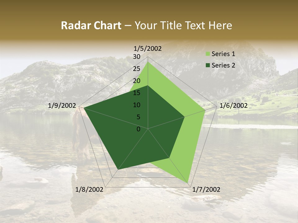 Enol Lake PowerPoint Template