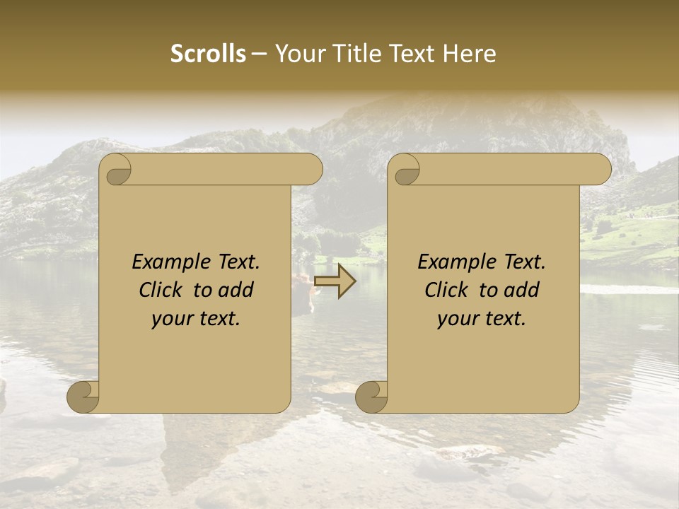 Enol Lake PowerPoint Template