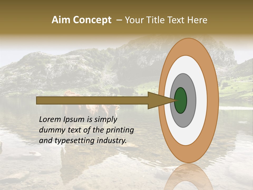 Enol Lake PowerPoint Template