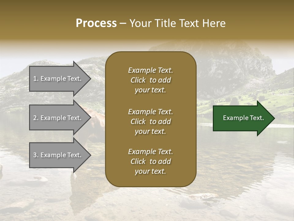 Enol Lake PowerPoint Template