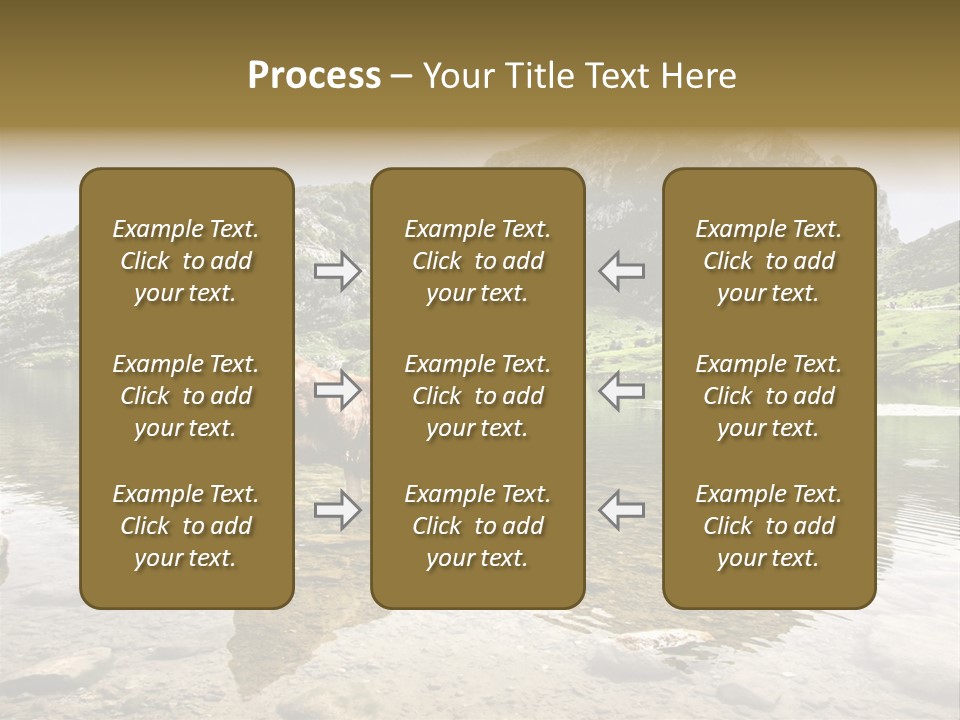 Enol Lake PowerPoint Template