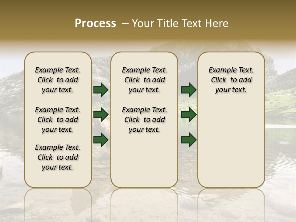 Enol Lake PowerPoint Template