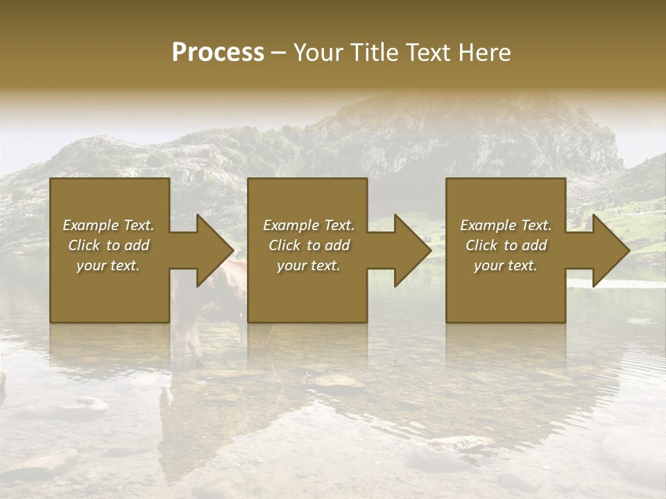 Enol Lake PowerPoint Template